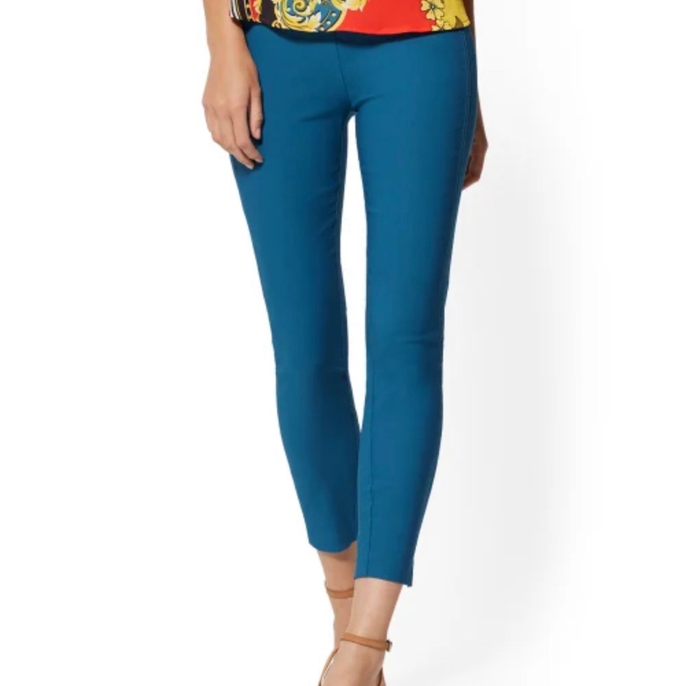 Tall Whitney High-Waisted Pull-On Ankle Pant large NY&Co